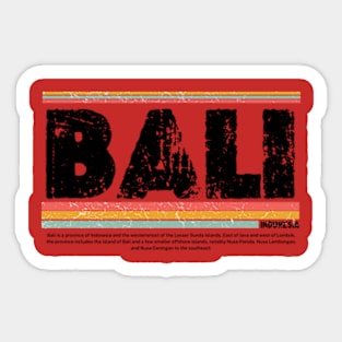 Bali  Indonesia island  gift Sticker